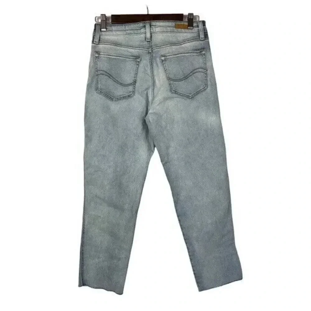 Sanctuary Light Wash Alt Tapered High Rise Straight Leg Jeans 28